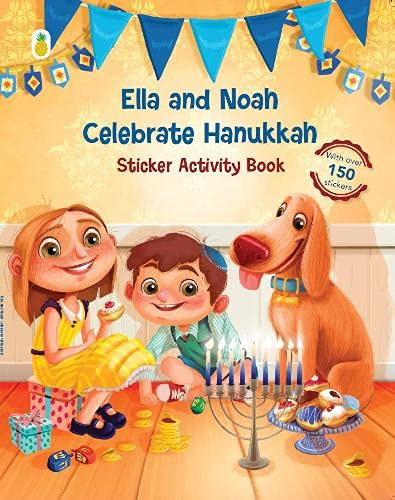 Ella and Noah Celebrate Hanukkah: Sticker Activity Book