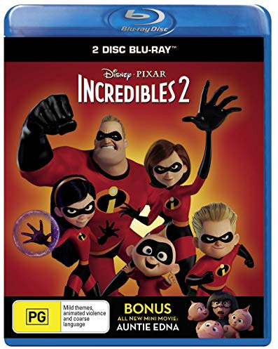 Incredibles 2 Blu-ray) [2 Discs] [Region B] [Blu-ray]
