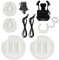 HSU Supporti e accessori da surf per GoPro Hero 11/10/9/8/7/6/5/4/3, kit per surfisti con videocamera d'azione