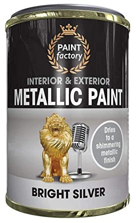 Paint Factory Metallic Paint Bright Silver 300ml
