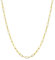 ALEXCRAFT Gold Chain Necklace - Long 14ct Gold Plated Paperclip Necklace for Women, Girls & Men