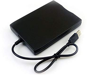 Unidad de disquete portátil USB de 1,44 MB de 3,5, unidad de disquete portátil FDD, para ordenador portátil, color negro