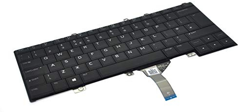 Dell Alienware 13, 15, R3 UK English QWERTY Backlit Keyboard YKY50