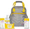 Babygella Kit Completo con Borsa Zaino, Materassino per Cambio e Prodotti Babygella per la Cura del Neonato, Idea Regalo Neomamma