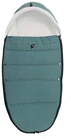 Brogtorl Universal Kinderwagen Fußsack, Kinderwagen Zubehör Kompatibel mit Babyzen YOYO Kinderwagen - Maschine Waschbar (Wasserblau)
