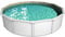 Steinbach Stahlwandpool Set Nuovo de Luxe II – 012161SA – Ø 550 x 120 cm – Robuster Pool in Weiß für bis zu 25.600 l Wasserinhalt – Mit winterfester sandfarbener Innenfolie und zahlreichem Zubehör