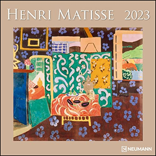 Henri Matisse 2023 - Wand-Kalender - Broschüren-Kalender - 30x30 - 30x60 geöffnet - Kunst-Kalender