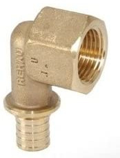 Rehau Rautitan RX+ Winkelübergang mit IG, 25 mm x Rp 1