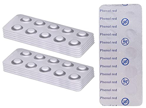 100 Stück Pool-Tester mit 100 Testtabletten für pH-Wert, Wasserqualität, Test-Set, Wasseranalyse, Pool, Spa, , Zubehör