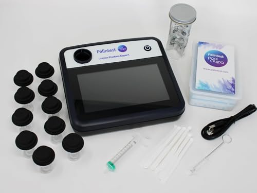 Palintest - Lumiso Pooltest Expert Photometer Kit, Tests 35 Parameters | IP67 touchscreen photometer kit supports multi-parameter pool and spa analysis, with reagents for 35 tests.