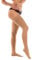 RIEMTEX Kompressionsstrümpfe Klasse 2 CCL2 für Damen und Herren Stützstrümpfe mit geschlossener Spitze schwarz oder beige Classic 7231 (Größe 4, Beige)
