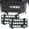 2 Stück Fahrzeug-Molle-Panel, Taktischer Visier-Organizer für Auto-Visier/Kopfstütze/Sitzrücken, Ausrüstungshalter, MOLLE-Taschen