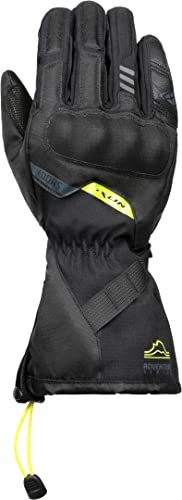IXON PRO Eddas Motorradhandschuhe (Black/Yellow,M)