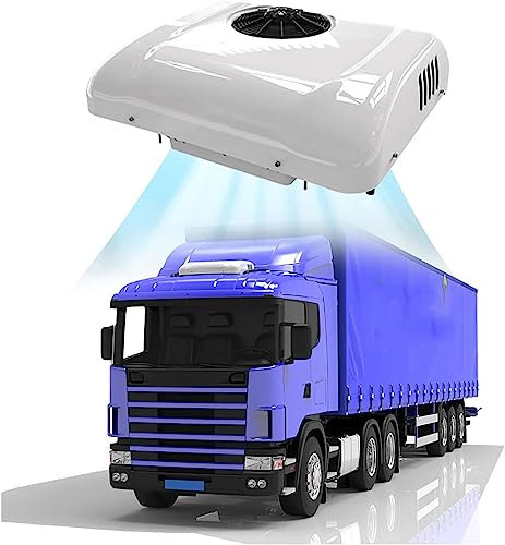 HDCCDM Climatiseur Électrique pour Camion De Camping-Car, Climatiseur 12 V CC, Climatiseur De Toit Applicable Aux Camions, Camping-Cars, Bus, Excavatrices, Camping-Cars, Véhicules Agricoles, Etc.