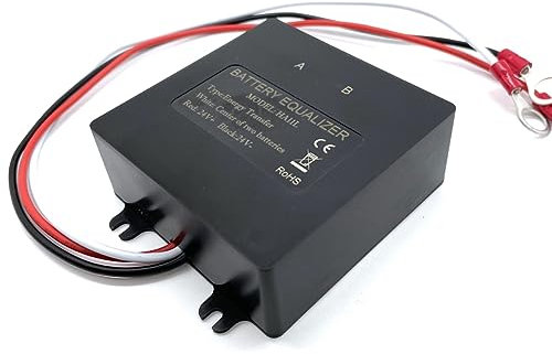 1 Stück LED Display Balancer Schwarz ABS für 24V Battery Balancer 4S Aktive Spannung Bleisäure Li-Ion LiFePO4 Batterie
