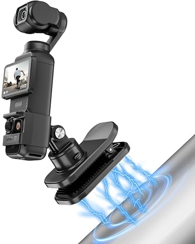 STARTRC OSMO Pocket 3 360° Rotation Magnetic Backpack Clip Mount Shoulder Strap Expansion Adapter Accessories for DJI Pocket 3/OSMO Pockt/Action 5 pro Cameras