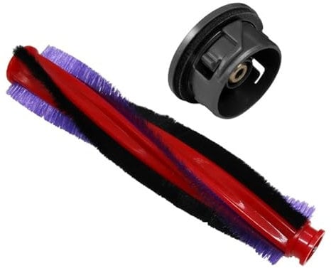 Pièces de rechange for brosse roulante for aspirateur, compatible avec Dyson V6 Animal V6 DC58 DC59 DC61 DC62 Embout de verrouillage de brosse à rouleau 185/225 mm Embout de tête de brosse de sol for