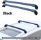 PURED 2 Stück Aluminium Relingträger Dachträger Dachgepäckträger für Audi A4 Avant (8W5, B9) 2015-2022 2023 2024, Gepäcktransport Reisen Camping Crossbar Roof Racks,Black