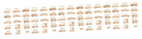 ARTIBETTER 75 Pièces Cartes De Croissance De Accessoires pour Les Nouveau-Nés Tranches De Jalon en Bois Cartes De Croissance Infantile Tranches De Jalon Mensuel en Bois Cartes De
