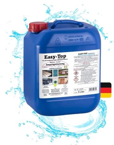 Generisch Easy-Top Imprägnierung 5 Liter Hightech-Carbon Imprägniermittel Boot Zelt Markise Leder
