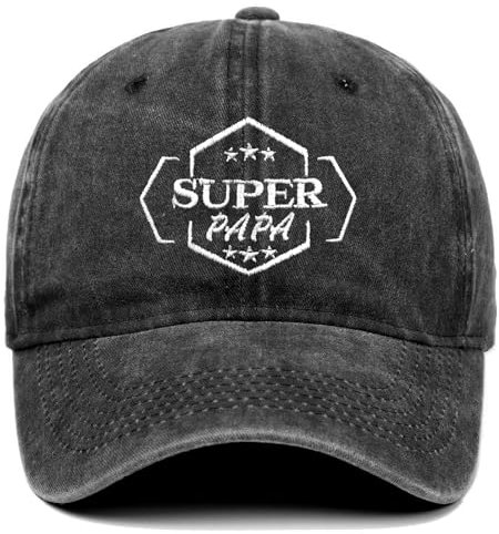 TCRZHHRX Papa Geschenk, Basecap Herren, Papa Geschenk Geburtstag, Geburtstagsgeschenk für Männer, Vatertagsgeschenk, Praktische Geschenke für Papa, Kappe Herren Verstellbar