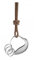 Georg Jensen Heart Keyring Stainless Steel