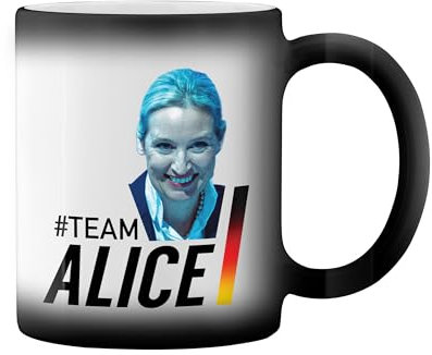 Team Alice Weidel Black Magic Tasse Mug