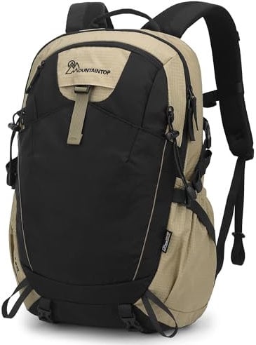 MOUNTAINTOP 30L/40L Wanderrucksack Herren Damen Trekkingrucksack Outdoor Rucksäcke mit Regenhülle für Camping Wandern Reise