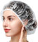 100Pcs Disposable Shower Caps - 48CM Extra Large Thick Plastic Hair Caps/Waterproof Bath Caps for Women Long Hair Home Salon Hotel and Travel (100Pcs, 18.9inch)