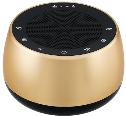 Vangoa Tibetan Singing Bowls Machine - 9 Sound Bowls for Yoga, Meditation, Mindfulness, Healing, Chakra Healing and Stress Relief, Timer and Memory Features, Gold Bronze