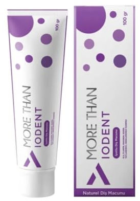 Zahnpasta mit Jod – Natürlich, Ohne Fluorid, SLS, Parabene & Farbstoffe – Mineralstoffreiche Zahncreme – (2x100 g)