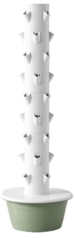 Torre I-droponica, Kit Torre I-droponica Completa, Torre I-droponica Verticale Esterna, Agricoltura Verticale, Giardino Intelligente Kit per S-istema DI Coltivazione I-droponica,green-9-Layers