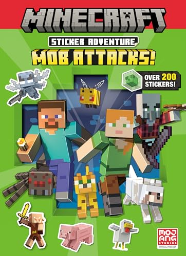 Minecraft Sticker Adventure: Mob Attacks!