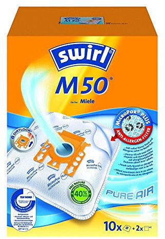 Swirl M 50 MicroPor Plus PureAir Staubsaugerbeutel