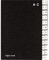 PAGNA Pultordner 24241-04 DIN A4 A-Z 24Fächer Hartpappe schwarz