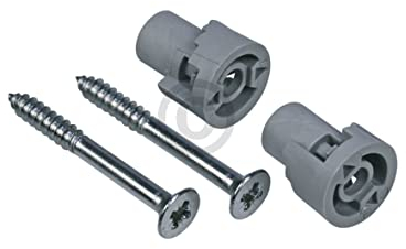 Fixation de boîtier compatible avec Bosch 00622861 - Kit droit gauche pour lave-vaisselle