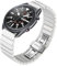 The 5 Shop Uhrenarmband edel Keramik-Armband 20mm 22mm Ersatz Armband weiß Schnellspanner unisex mit Schmetterlingsverschluss luxuriöses keramisches Uhrenband (20mm)