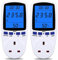 Electricity Usage Monitor Energy Monitor Plug UK Power Meter for Energy Saving, Watt Meter With Backlight, Power Consumption Analyzer Kwh Meter Energy Socket 180° Viewing Angle 2 Pack Upgraded Version