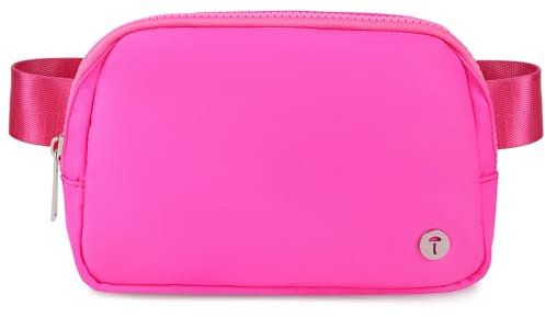 Gürteltasche für Damen, Bauchtasche mit verstellbarem Riemen, wasserdicht, 04: Hot Pink, Einheitsgröße, Modisch