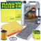 MANN-FILTER Inspektionspaket Filterset 1x Ölfilter, 1x Luftfilter, 1x Innenraumfilter, 1x Motoröl 5W-30 LIQUI MOLY Top Tec 4200 5l Kompatibel mit MERCEDES-BENZ A-Klasse (W169), B-Klasse (W245)