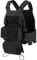 EMERSONGEARS Tactical Airsoft Vest - FCSK Adjustable Quick Release Modular MOLLE Combat Vest for Men - 500D Nylon Military Plate Carrier - Black