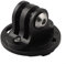 Bike Camera Mount For Sport Camera For Garmin Edge Compatible Bicycle Computer Holder Adapter Male Female ABS Black 21G With Wrench(Male)