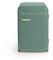CREATE / RETRO FRIDGE 83.5 ROSE GOLD/Frigorífico verde sage maneta oro rosado / 98W, bajo consumo, 2 estantes, regulador temperatura, botellero, 56x54x84cm