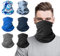 flintronic Multifunktionstuch Gesichtsmaske Elastische Schlauchtuch Mundschutz Maske Herren/Damen Halstuch Kopfbedeckung Sonnenschutz Maske Balaclava Loop-Schal für Yoga Laufen Wandern