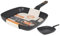 MasterChef Forged Aluminium Frying Pan with Ceramic Coating | Non-Stick, Durable, Resistant – 2.5 mm Thick | Suitable for Gas, Electric, Ceramic and Induction (Grill – 26 cm)