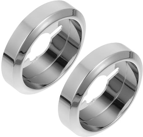 Toyvian 2pezzi Base per Manopola del in Plastica Sicurezza per Ragazza del Base Girevole per Manopola Piano Cottura Ricambi per Manopole Gas Paraspifferi