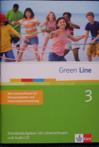 Green Line - Ausgabe Gymnasium , Standardaufgaben 3 mit Lehrer - Software für Klassenarbeiten und Audio - CD ; Klett Verlag (Green line)