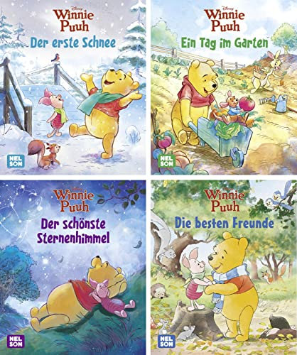 Nelson Mini-Bücher: 4er Disney Winnie Puuh 13-16 (Nelson Mini-Bücher: Ein großer Spaß im kleinen Format)