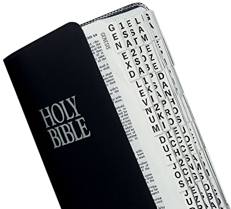 Large Print Bible Indexing Tabs - Silver