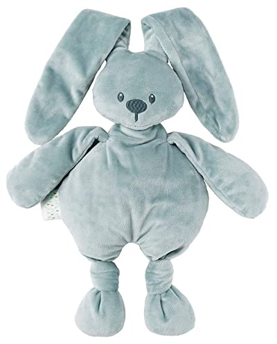 Nattou Kuscheltier Hase Lapidou, Wegbegleiter ab der Geburt, 36 cm, Graugrün